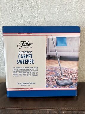 Fuller Electrostatic Carpet Sweeper BRAND NEW IN BOX NEVER OPENED